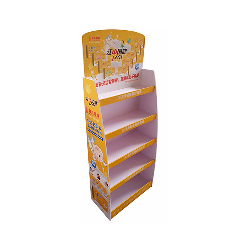 PVC board promotion display stand rack