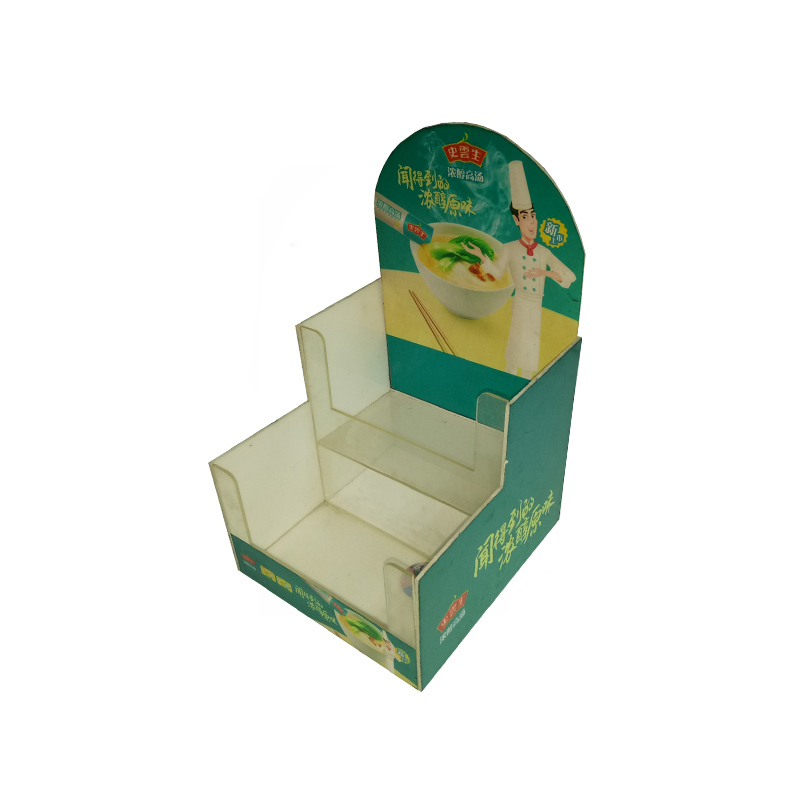 transparent acrylic shop display rack box
