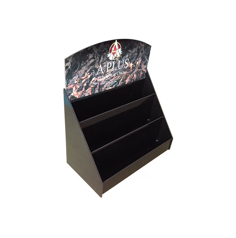 Clear Acrylic Newspaper Display Stand