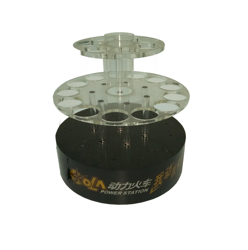 Round Display Stand For Cosmetic Lashes
