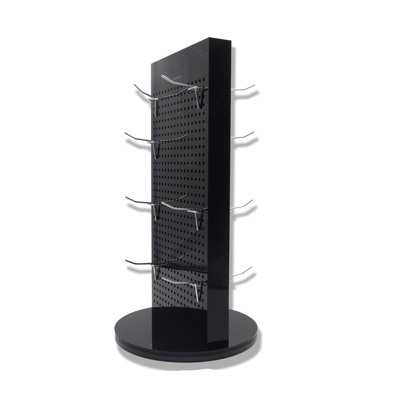 Hole panel acrylic display shelf cube