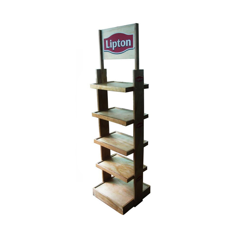 store wine wooden display rack shelf