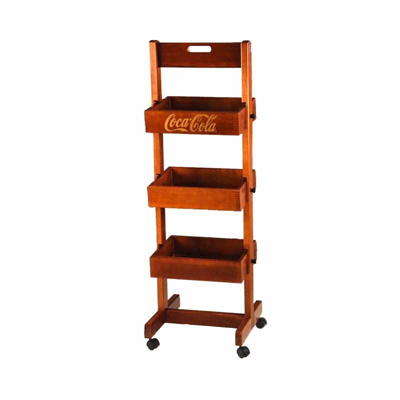Wooden Supermarket Display Shelf
