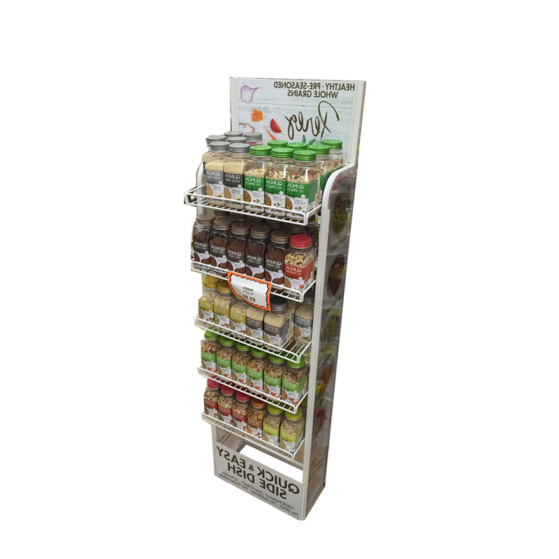 Floor Display Rack for cosmetic