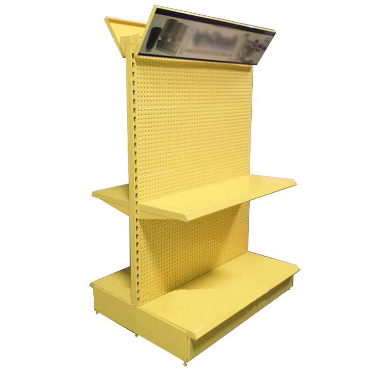 shelf hook metal display with base