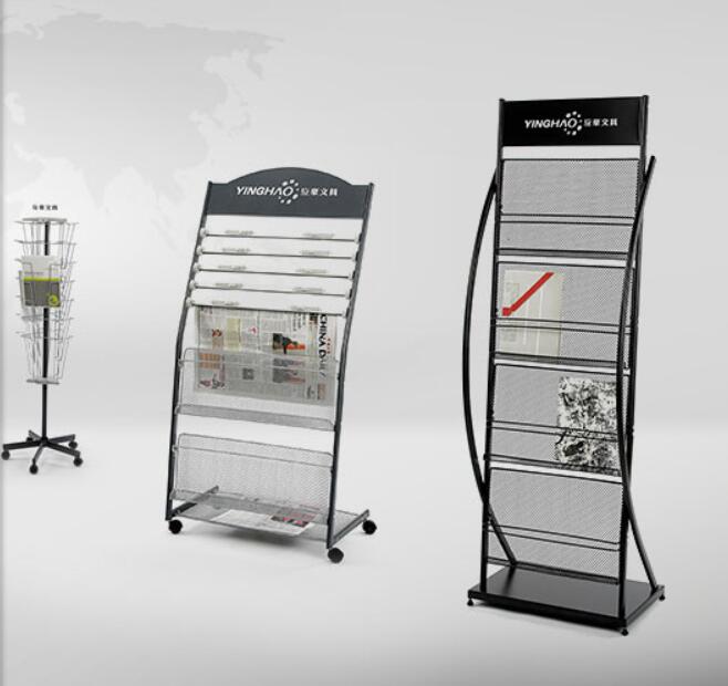 Metl display stand shelf rack