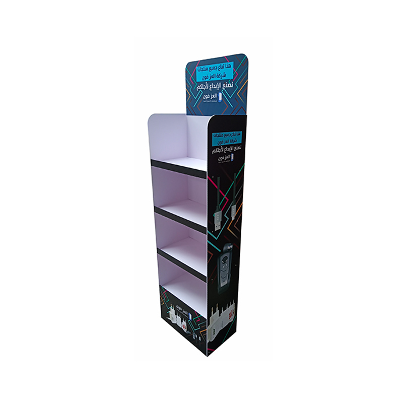 PVC Retail Store Food Display Rack