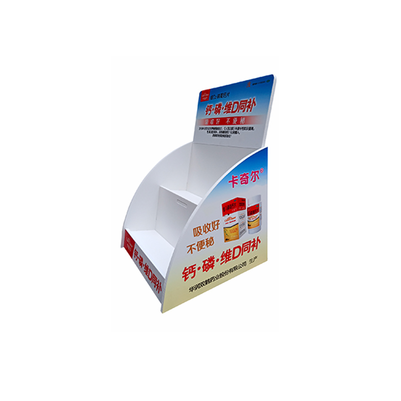 Color PVC Retail Table Display Stand 