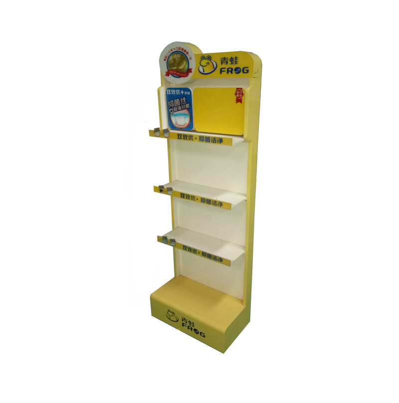 Store Floor Solid wood Display Stand