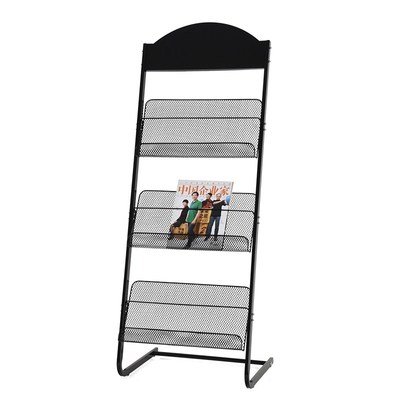 news paper display stand rack