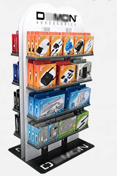 Automobile boutique product display stand rack