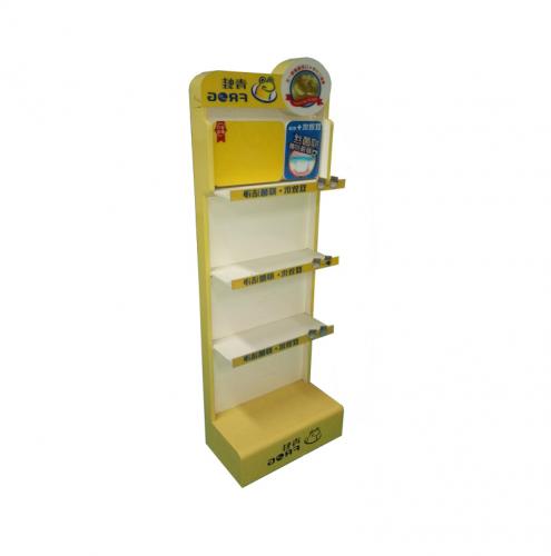 MDF Wood display floor for toothbrush